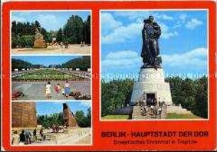 Ansichten vom Sowjetischen Ehrenmal in Treptow