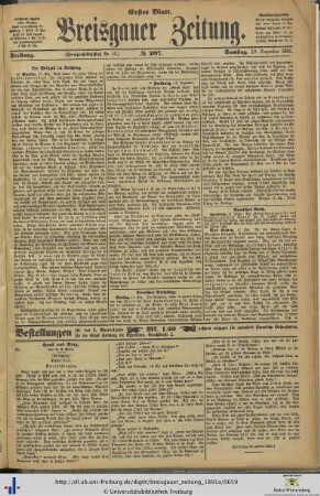 19.12.1891 (Erstes Blatt)