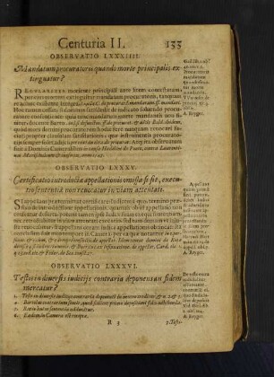Observatio LXXXIIII. Mandatum procuratoris quando morte principalis extinguatur?