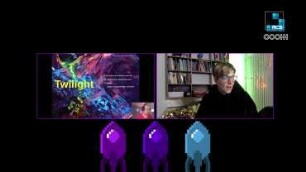 Twilight - Broadcasting Ice Sculpture: Open Online Light Sound Art Happening