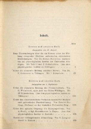 Archiv für die gesamte Physiologie des Menschen und der Thiere. 58, 58. 1894