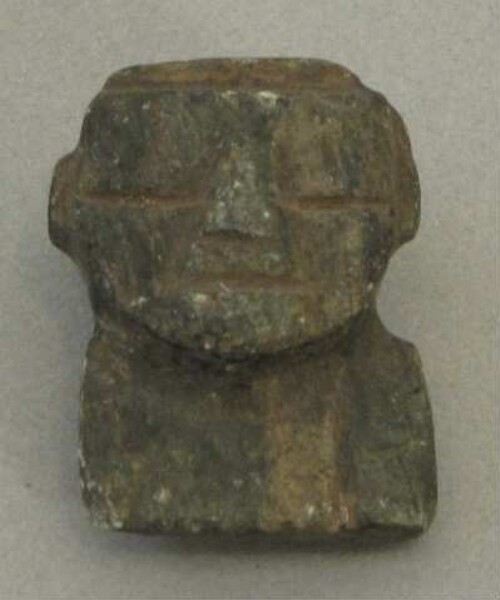 Head of a stone figure