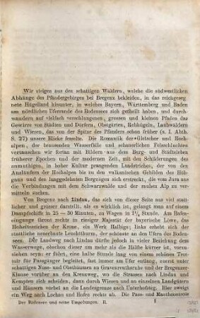 Der Bodensee und seine Umgebungen : in 3 Abt., 2