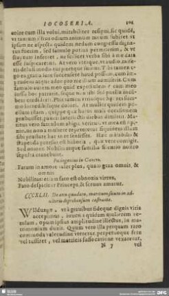 CCCXLI. De anu quadam, maritum suum in adulterio deprehensum castrante