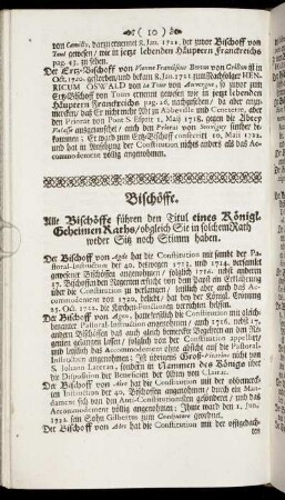 Bischöffe.