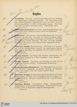 Waffen (Nr. 32-79)