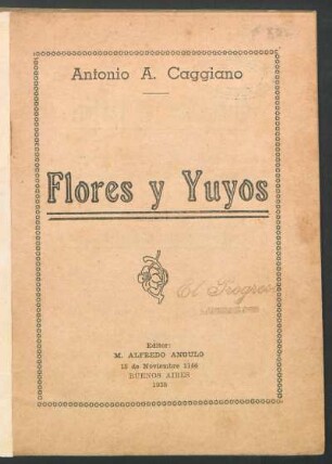Flores y yuyos