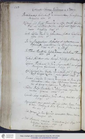 Libri Juridici: Continuatio Librorum in Octavo