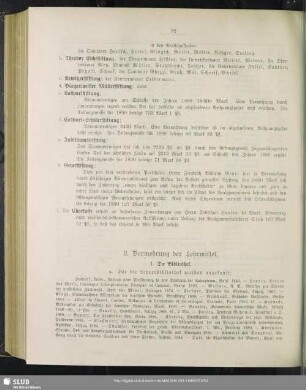 II. Vermehrung der Lehrmittel