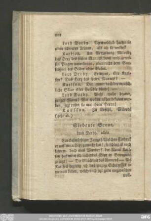 Siebente Scene.