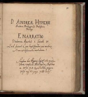 Enarrtio