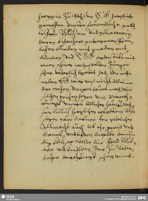 [Briefentwurf an Friedrich Wilhelm I. von Sachsen-Weimar]