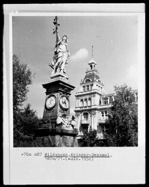 Kriegerdenkmal, 1870/1871