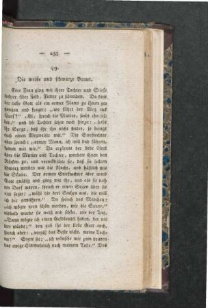 49. Die weiße und schwarze Braut