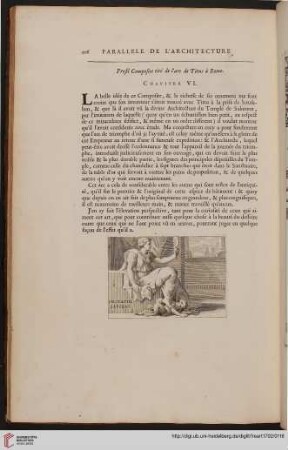 Profil Composite tiré de l’arc de Titus à Rome: Chapitre VI