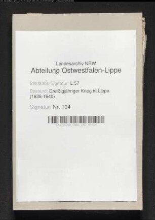Verschiedenes (v.a. zu Lippe-Brake btr.)