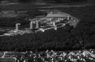Freiburg: Siedlungsgebiet Landwasser, von Osten