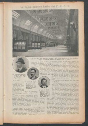 La nueva estación Retiro del F. C. C. A.