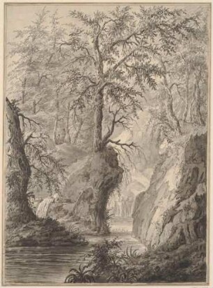 Flusslauf zwischen Felsen