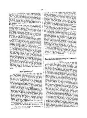 Deutsche Lehrerversammlung in Dortmund : (Schluß)