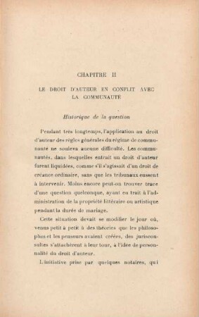 Chapitre II. Le droit d'auteur en conflit avec la communauté