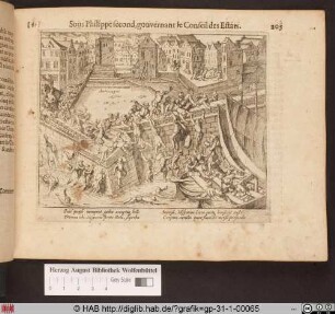 [Angriff der Spanier in Antwerpen]