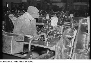 Arbeiten an Fahrgestellen