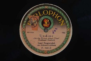 Undine : "An des Rheines grünen Ufern" / (Ferdinand Gumbert)