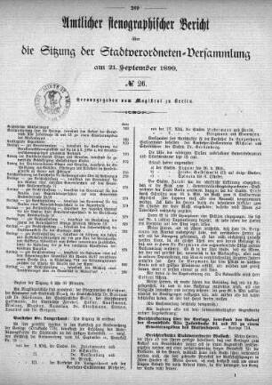 No. 26, 21. September 1899
