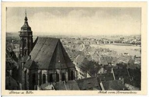 Pirna. Blick auf Pirna