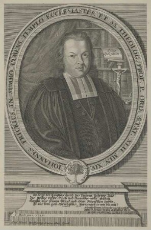 Bildnis des Iohannes Frickius