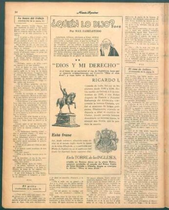 "Dios y mi derecho"