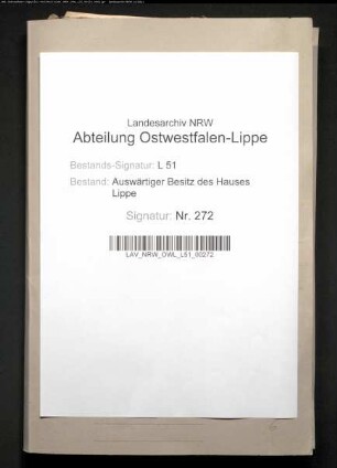Schreiben des Rates von Vianen an die Grafen zur Lippe über innere Angelegenheiten von Vianen