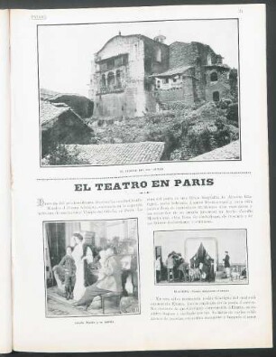 El teatro en París