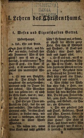 Neues Gesangbuch zu Beförderung der häuslichen und öffentlichen Andacht