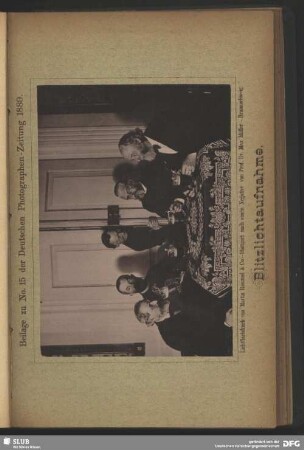 Beilage zu No. 15 der Deutschen Photographen-Zeitung