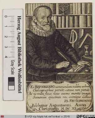 Bildnis Matthias Bernegger