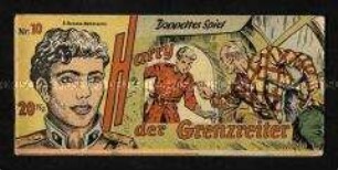 Piccolo aus der Comicserie Harry, der Grenzreiter, Heft 10