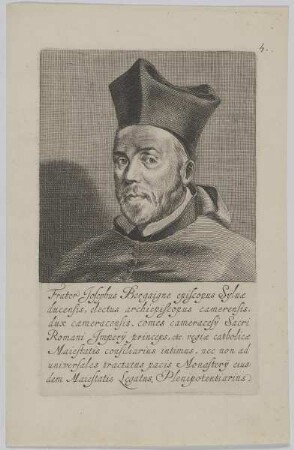 Bildnis des Josephus Bergaigne