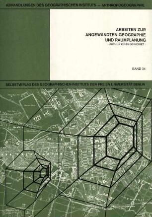 24: Arbeiten zur angewandten Geographie und Raumplanung