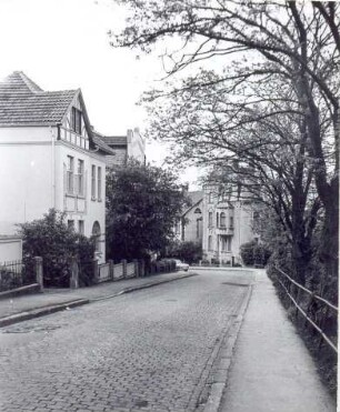 Woldemarstraße, Blickrichtung Westen. Detmold