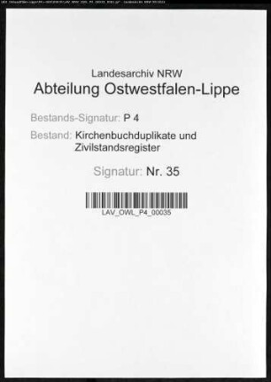 Zivilstandsregister der Munizipalität Bochum (H 1812). (Gemeinde: Bochum, Stadt)