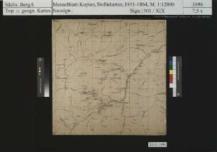 Obercarsdorf, Schmiedeberg, Hennersdorf, Sadisdorf, Reichstädt