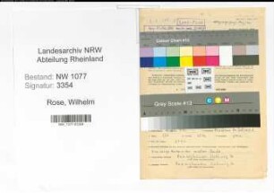 Entnazifizierung Wilhelm Rose , geb. 15.06.1893 (Polizist)