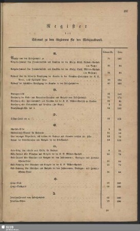 Register der Schemas zu dem Reglement für den Medizinaldienst