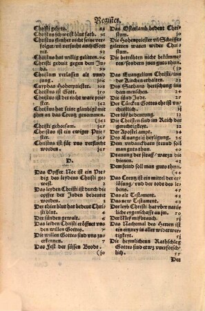 Passio Vnsers Herren Jesu Christi leyden vnd sterben