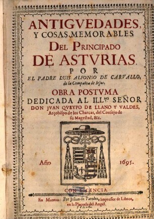 Antiguedades y cosas memorables del Principado de Asturias