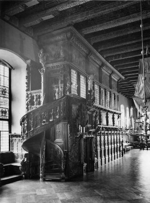 Bremen. Altes Rathaus (1405-1410, 1545 und 1608-1614). Obere Halle