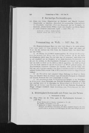 Versammlung zu Walk. - 1417 Jan. 24.