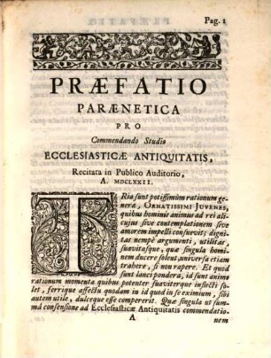 Brevis Introductio ad Historiam sacram utriusque Testamenti : ac praecipuè christianam, Ad A. MDXVIII. inchoata jam Reformat ; accedunt Orationes duae Novissimae